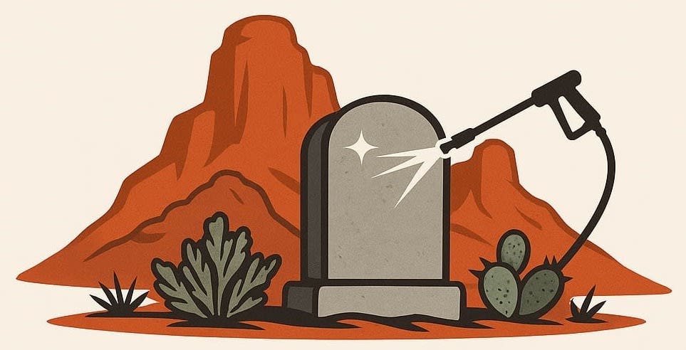The Clean Headstone