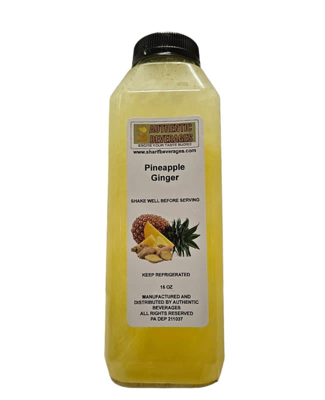 Pineapple Ginger - Fresh Juice Selection - Authentic Beverages
