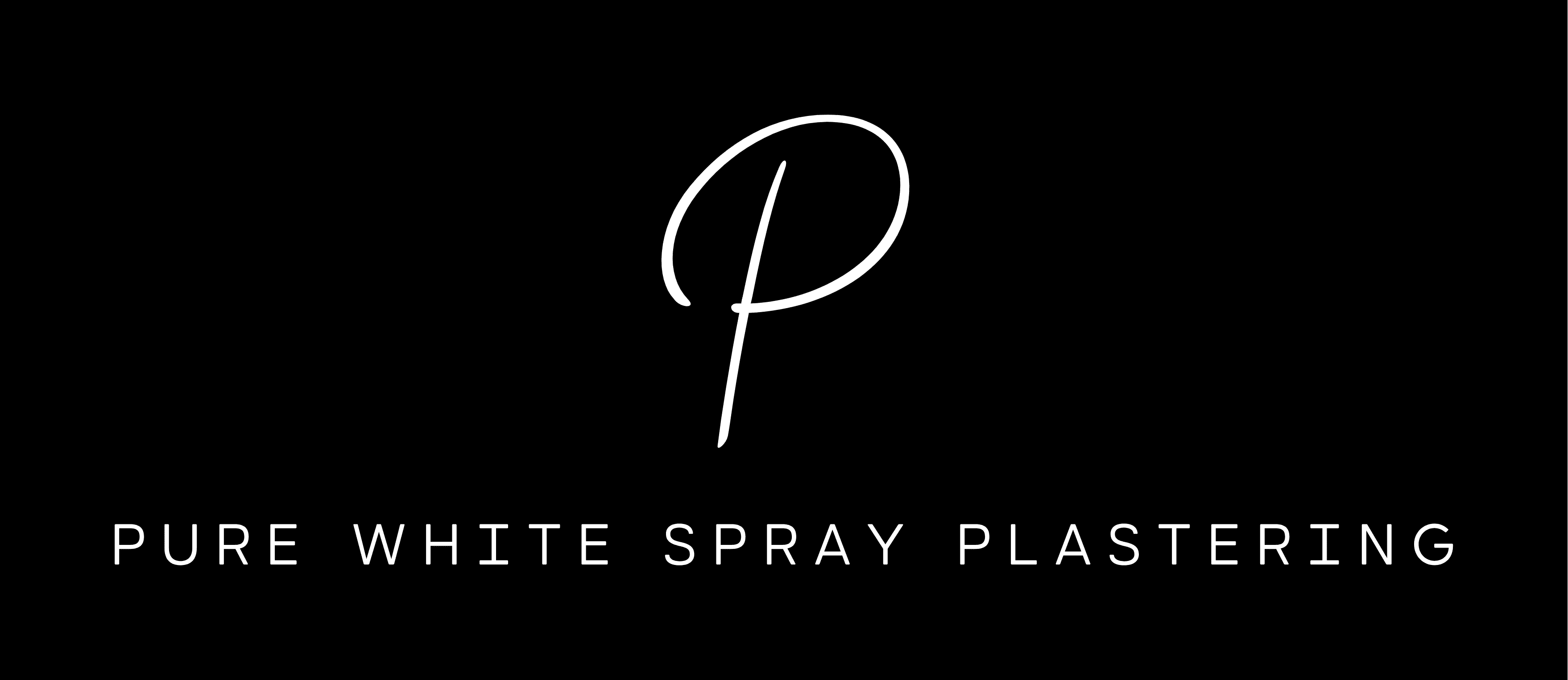 Pure White Spray Plastering