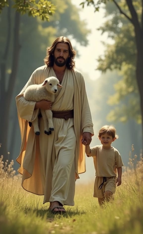 Walking with Him