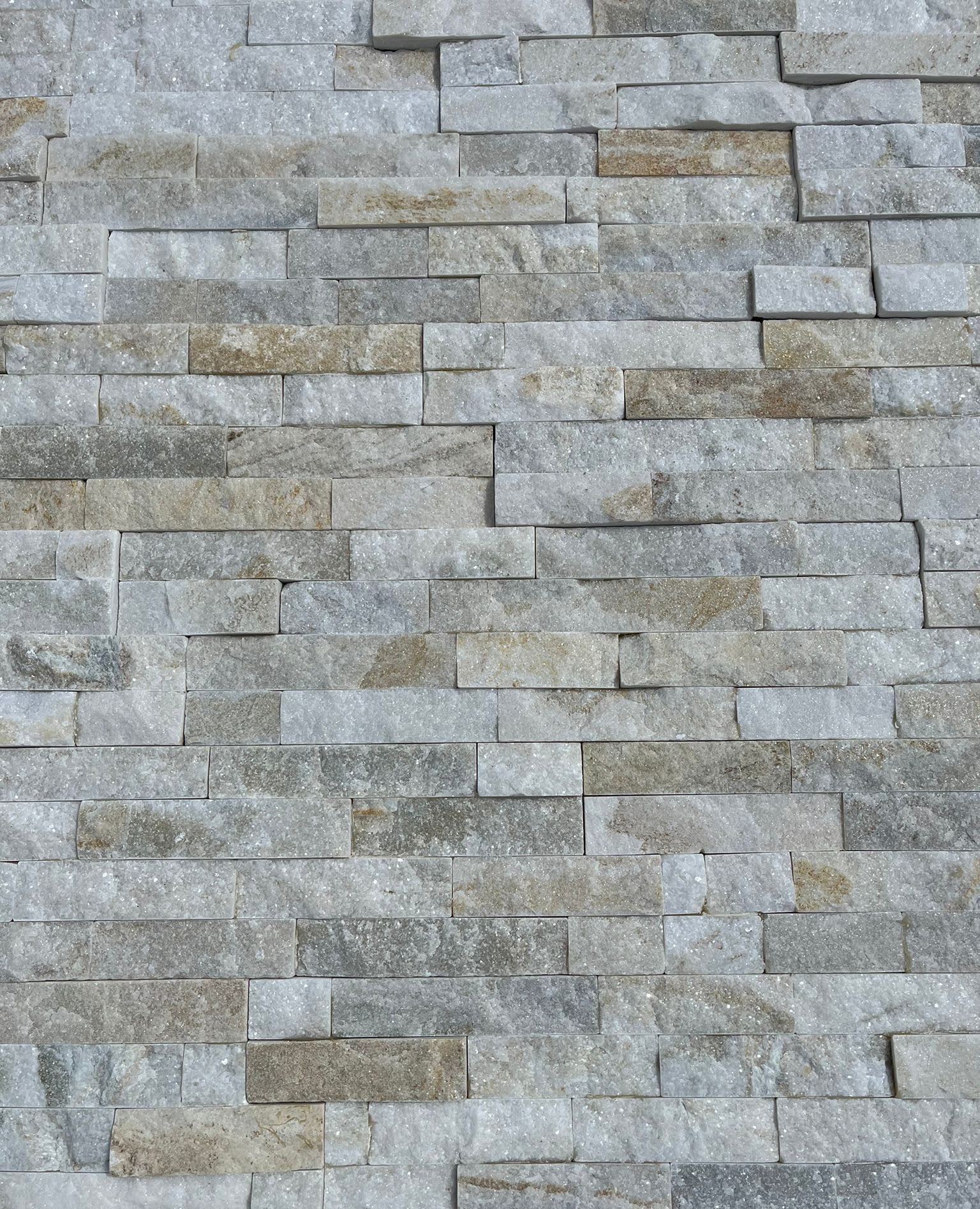 Quarter Cladding Ivory Quartzite Split Face Cladding - Comtemporary Cladding - Stone ...
