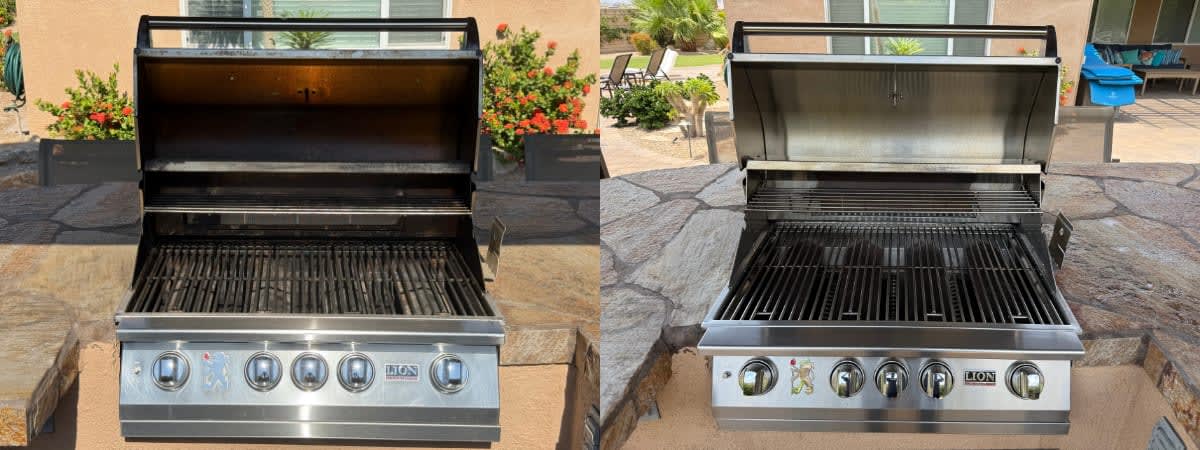 Lion Grill Cleaning - Indio