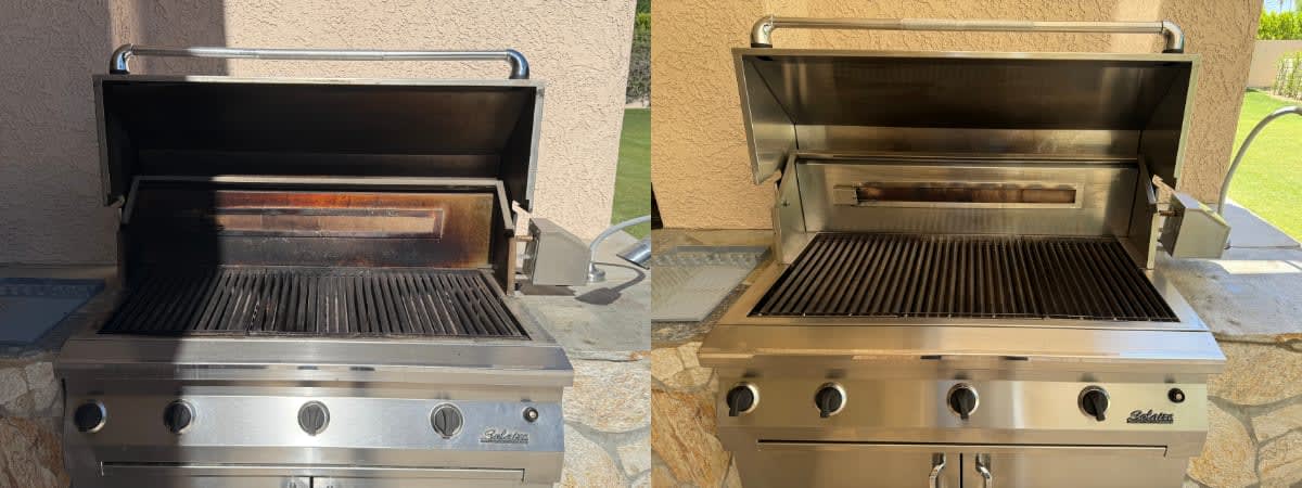 Solaire Grill Cleaning - Palm Desert