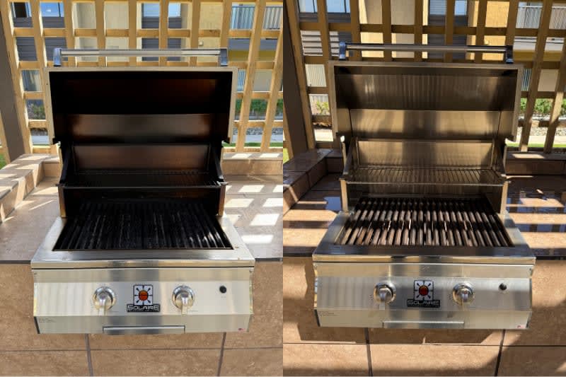 Solaire Grill Cleaning - Cathedral City