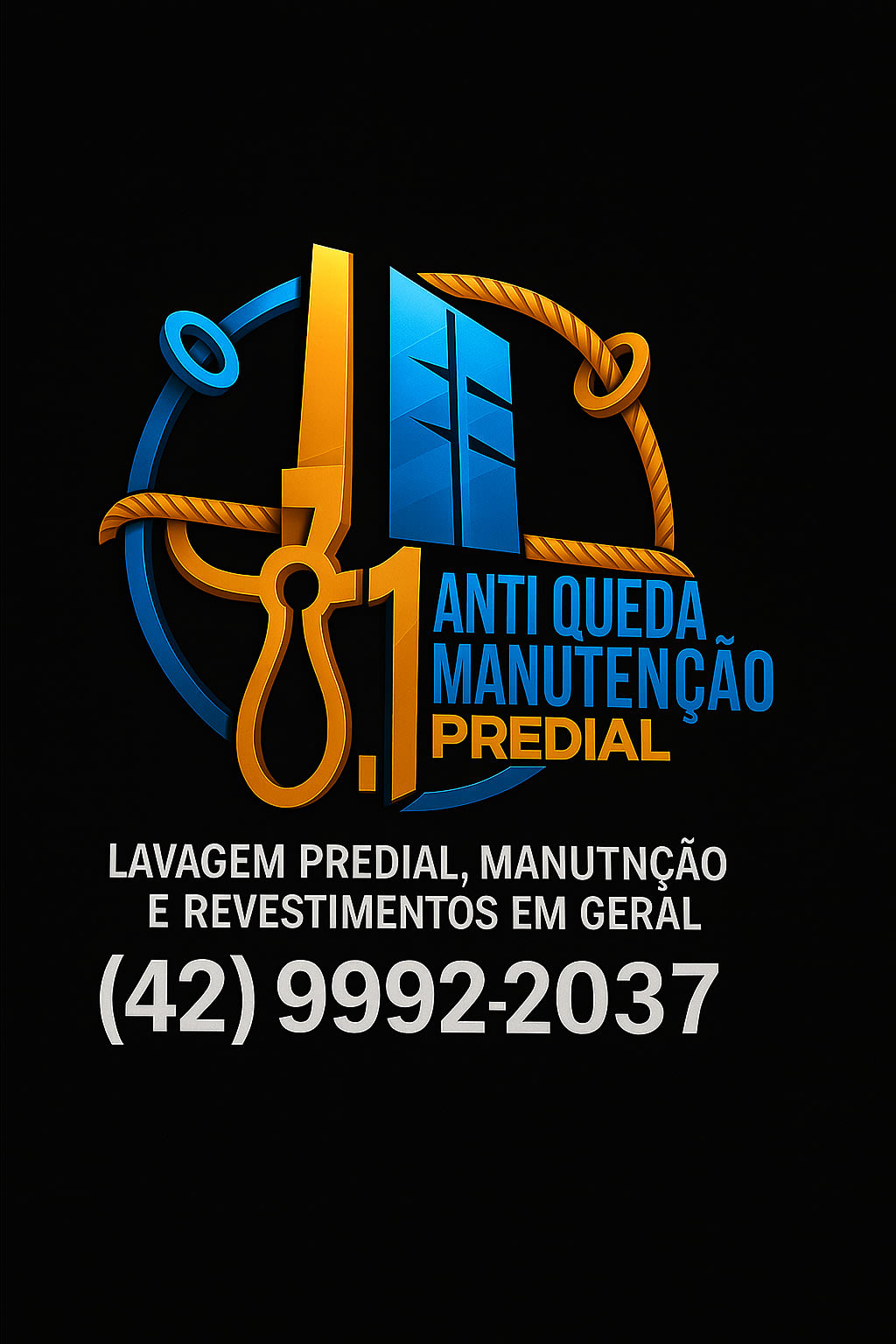 Anti-Queda  manutenção predial e silos