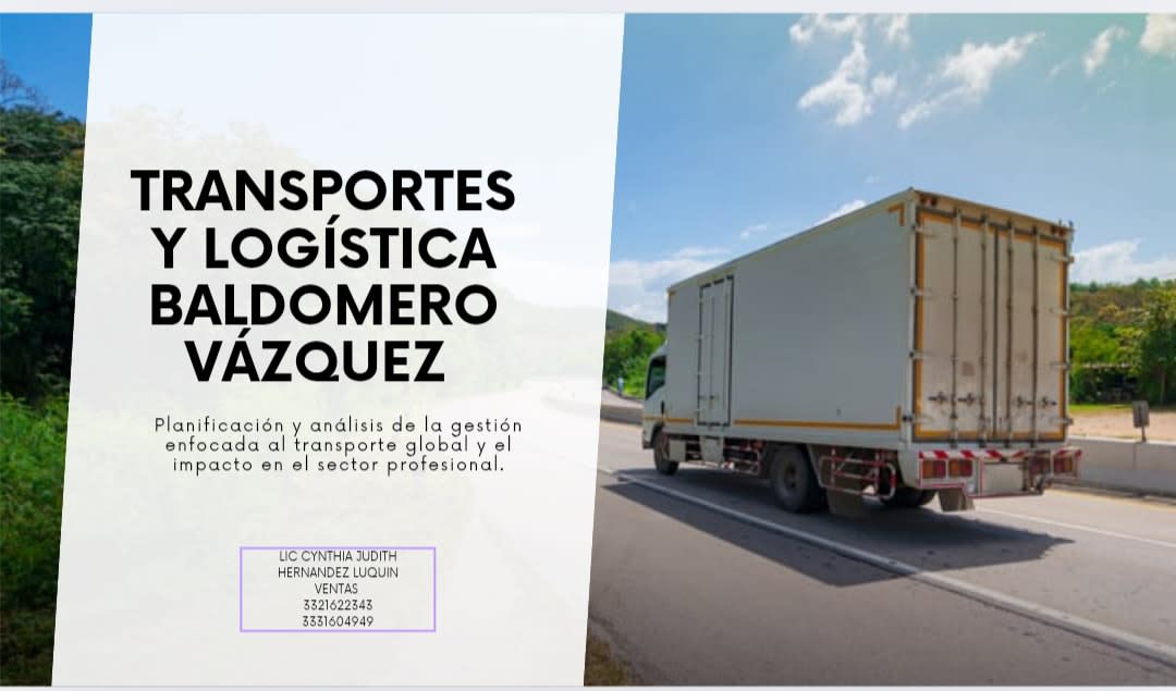 Transportes y logística Baldomero Vazquez
