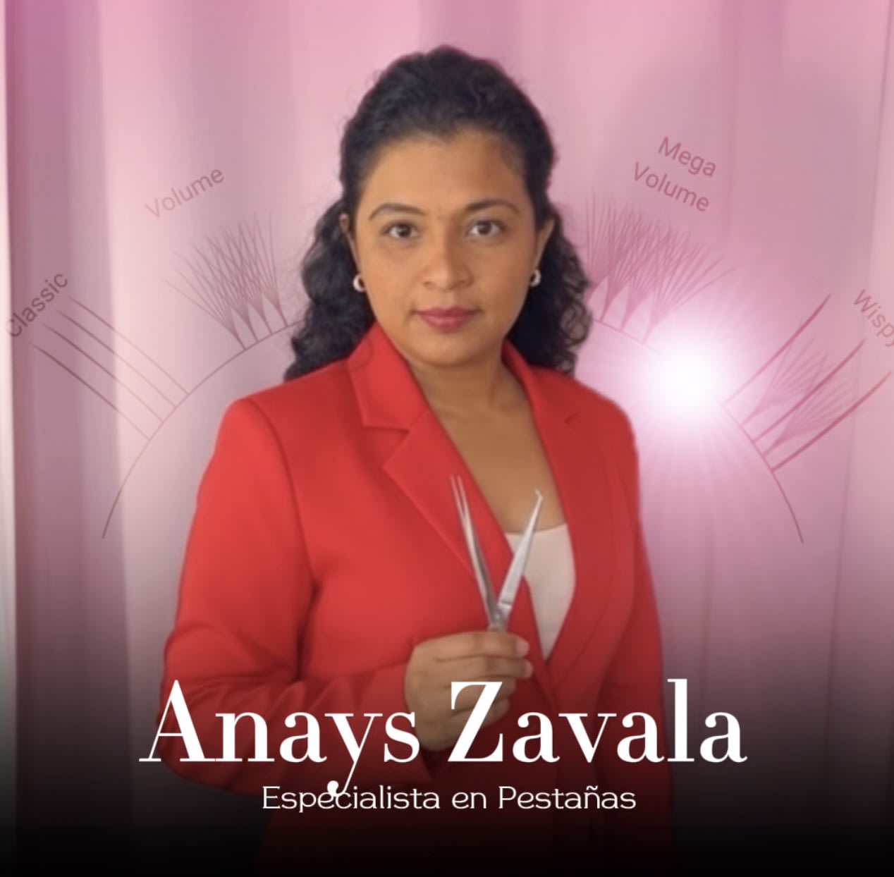 Anays Zavala lashes Center Studio