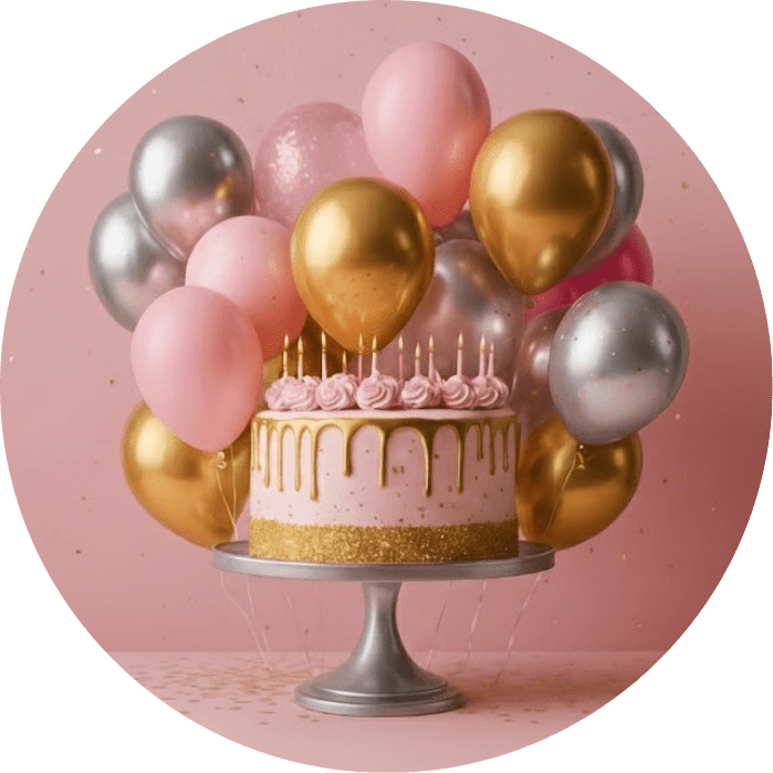 Signicture Sweets And Balloon Arrangements