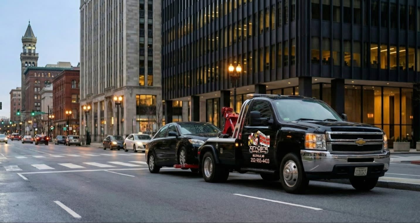 1st on scene towing and recovery logo