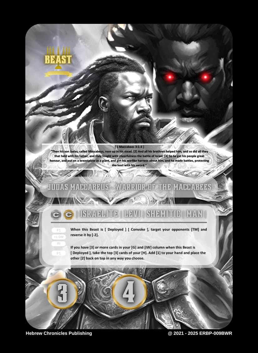 Hebrew Chronicles Publishing | Orlando Trading Card Game