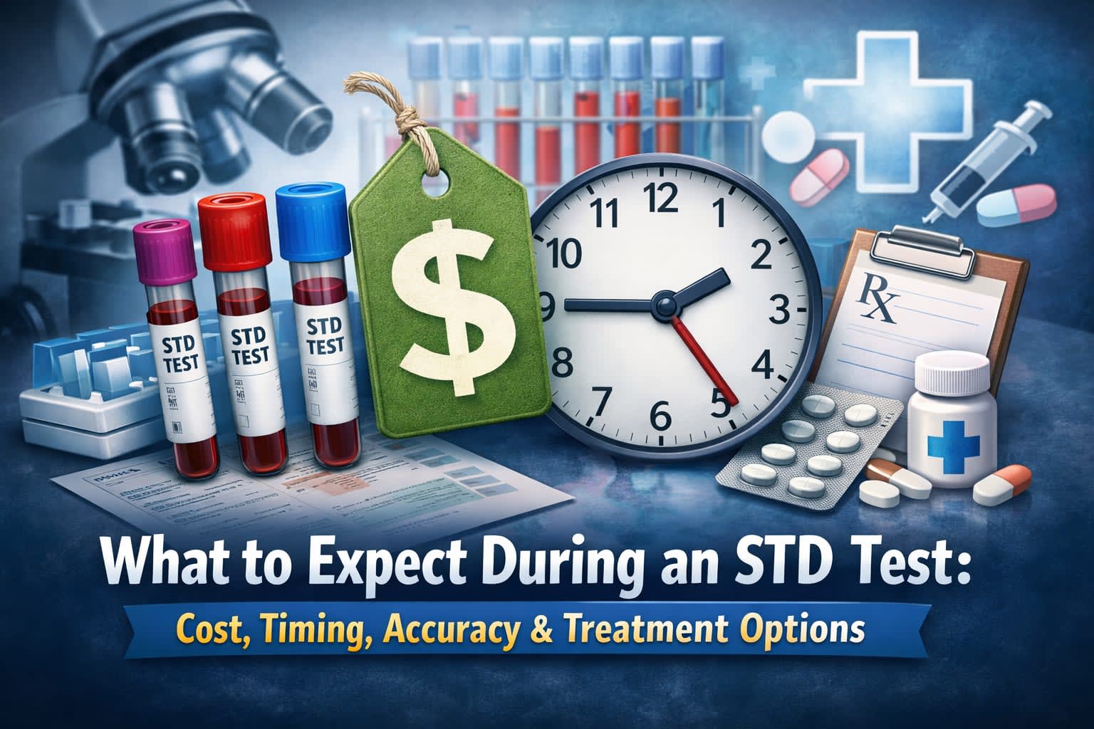 What to Expect During an STD Test: Cost, Timing, Accuracy & Treatment Options