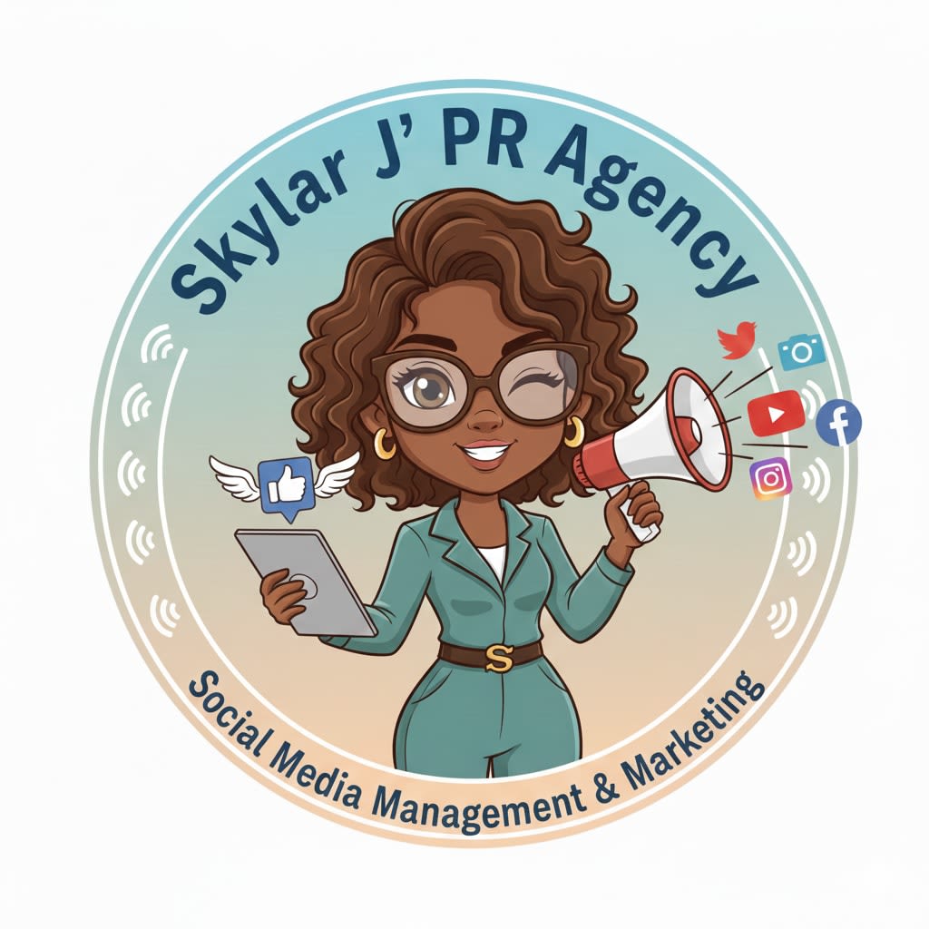 Skylar J' PR Agency Social media management company LLC & marketing