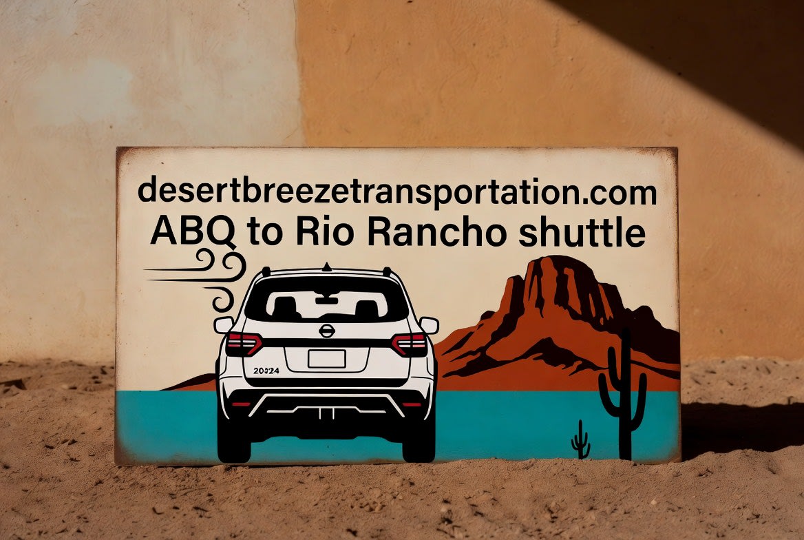 ABQ to Rio Rancho - Book a Ride - Desert Breeze Transportation ...