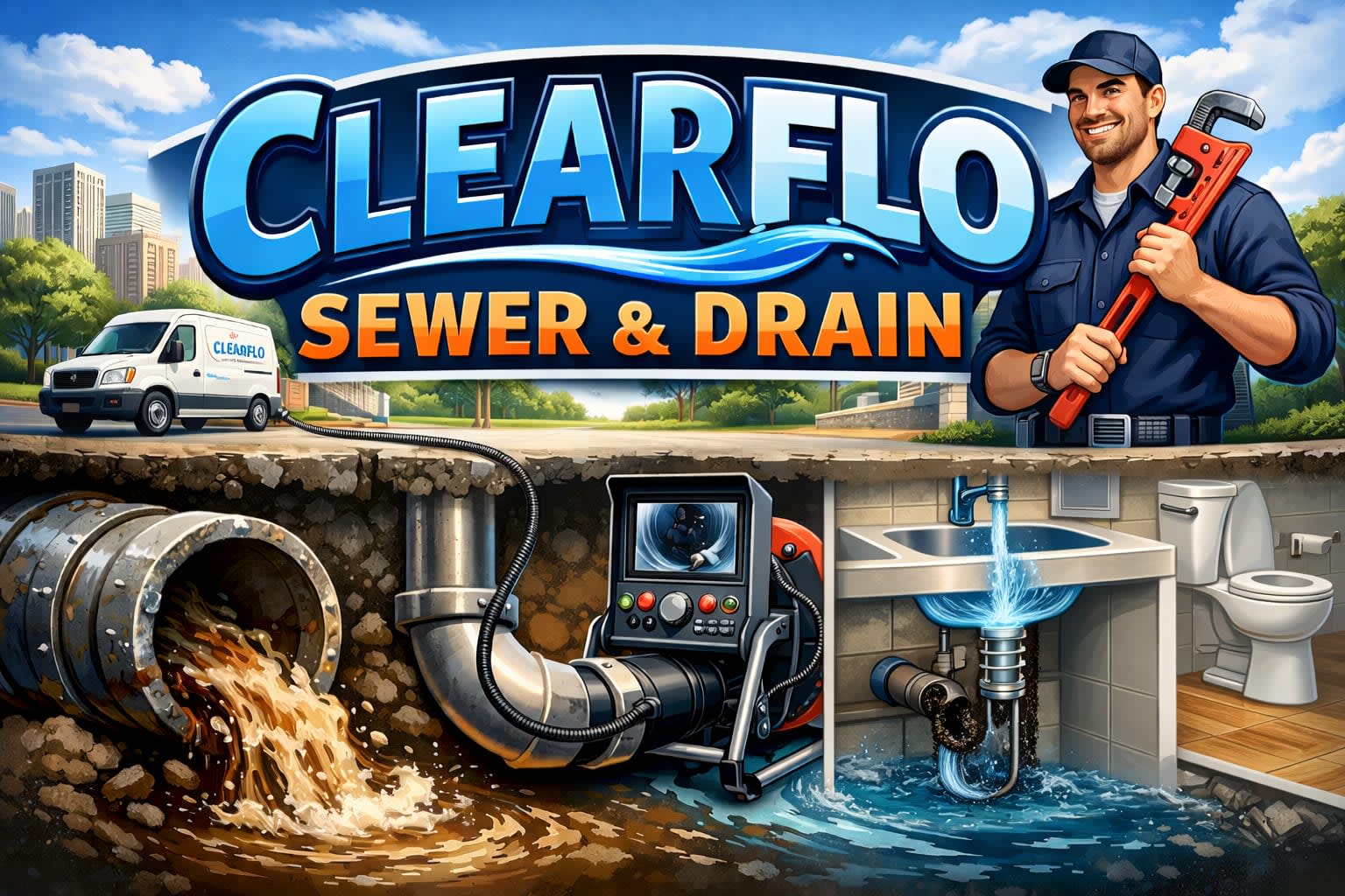 ClearFlo Sewer & Drain Service