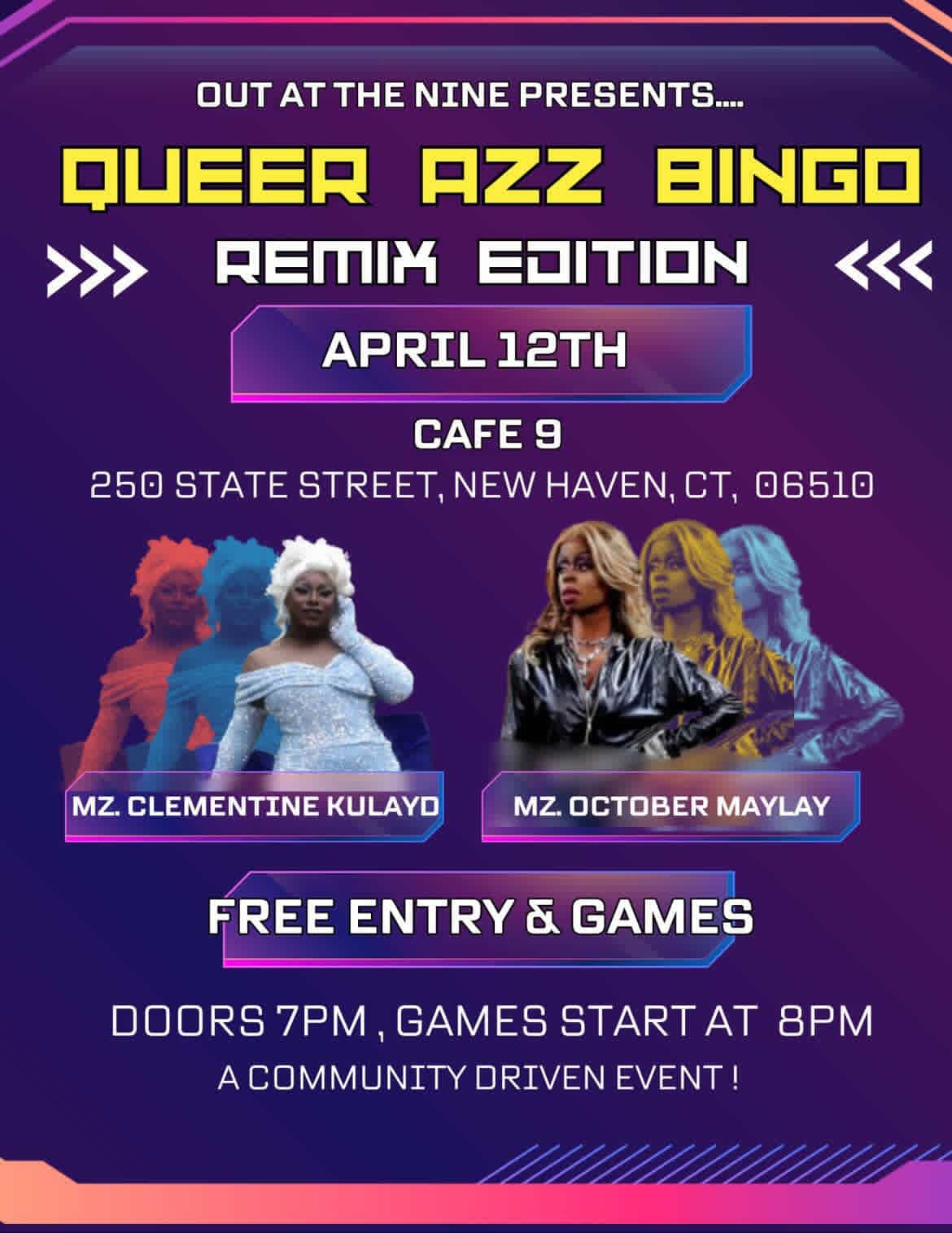 Out At The Nine: Queer Azz Bingo