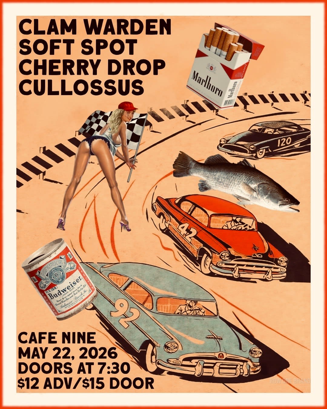Clam Warden / Cherry Drop / Soft Spot / Cullossus