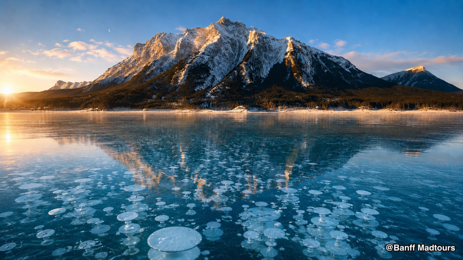 Abraham Lake Ice Bubbles &amp; Frozen Falls Explorer - Full-Day / Half-Day Tours