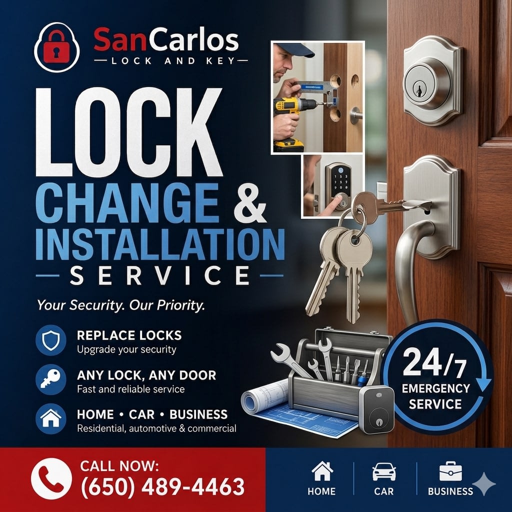 When Should San Carlos Homeowners Change Their Locks?