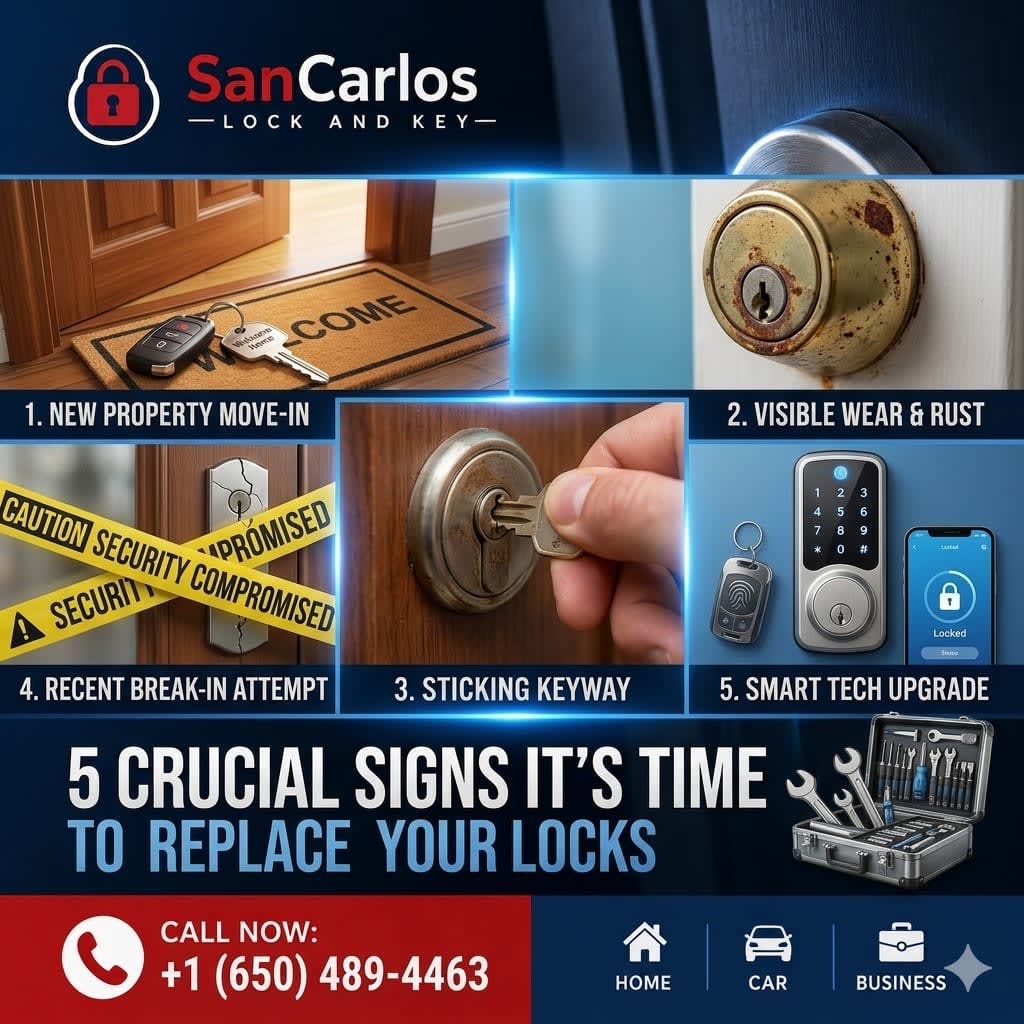 5 Crucial Signs It's Time to Replace Your Property's Locks