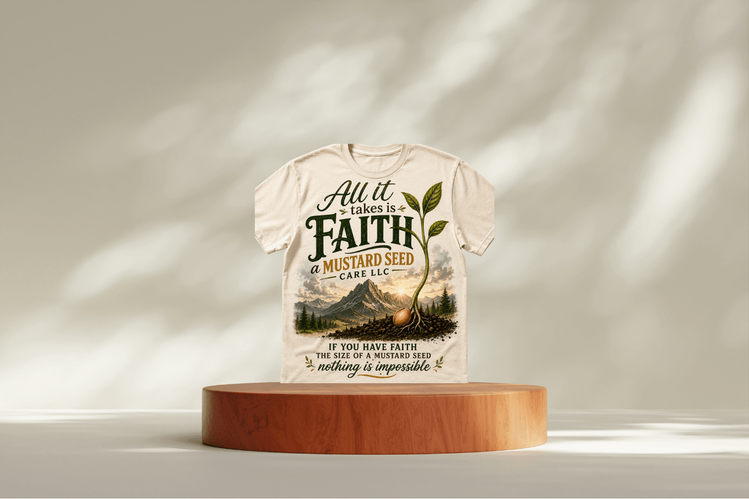 Faith of a Mustard Seed Premium T-Shirt