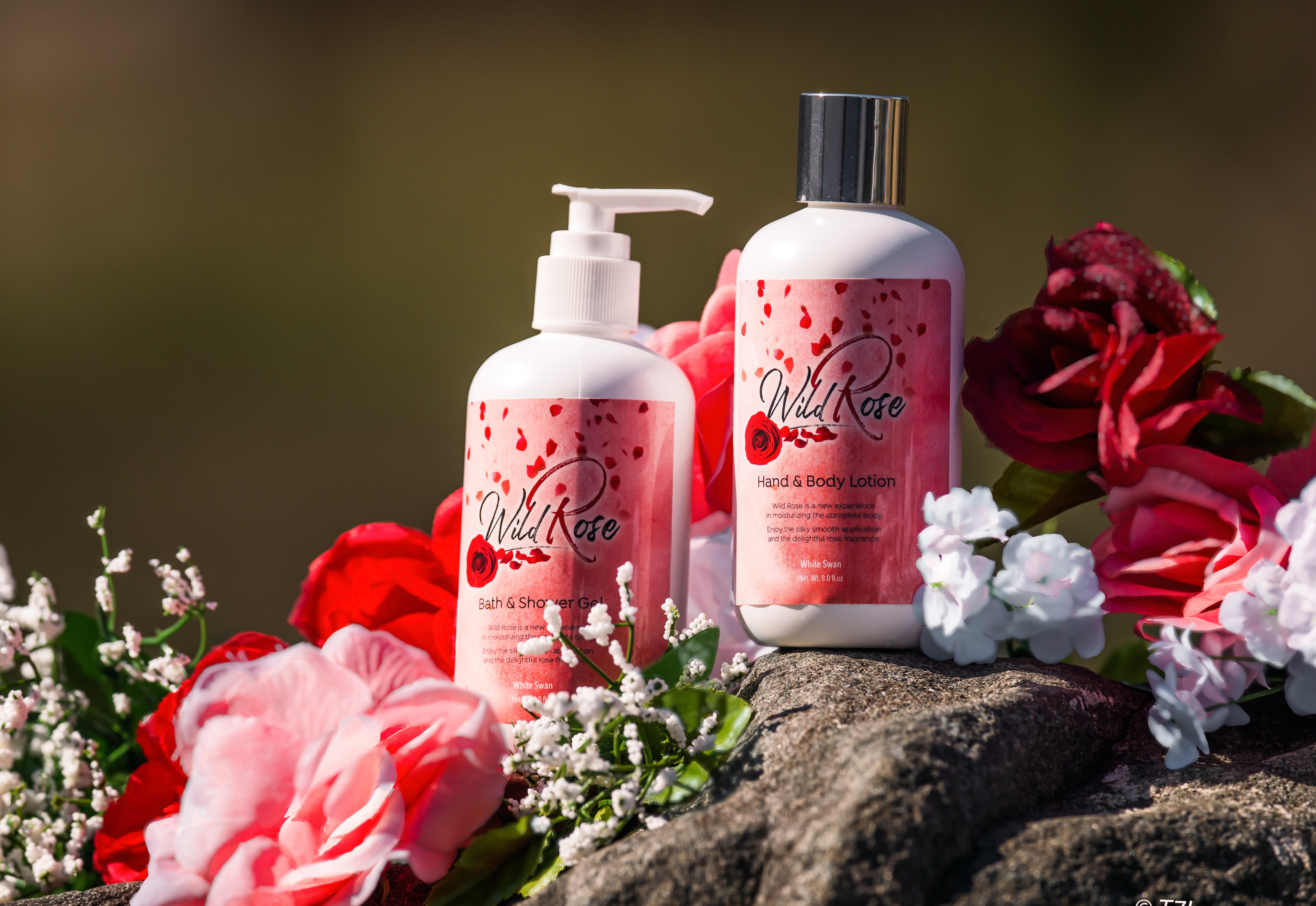 ❤★Super White Swan★上下partyまつげスーパーホワイトスワン Natural Rose Skincare & Wild Rose Rituals - White Swan - Rose Skincare