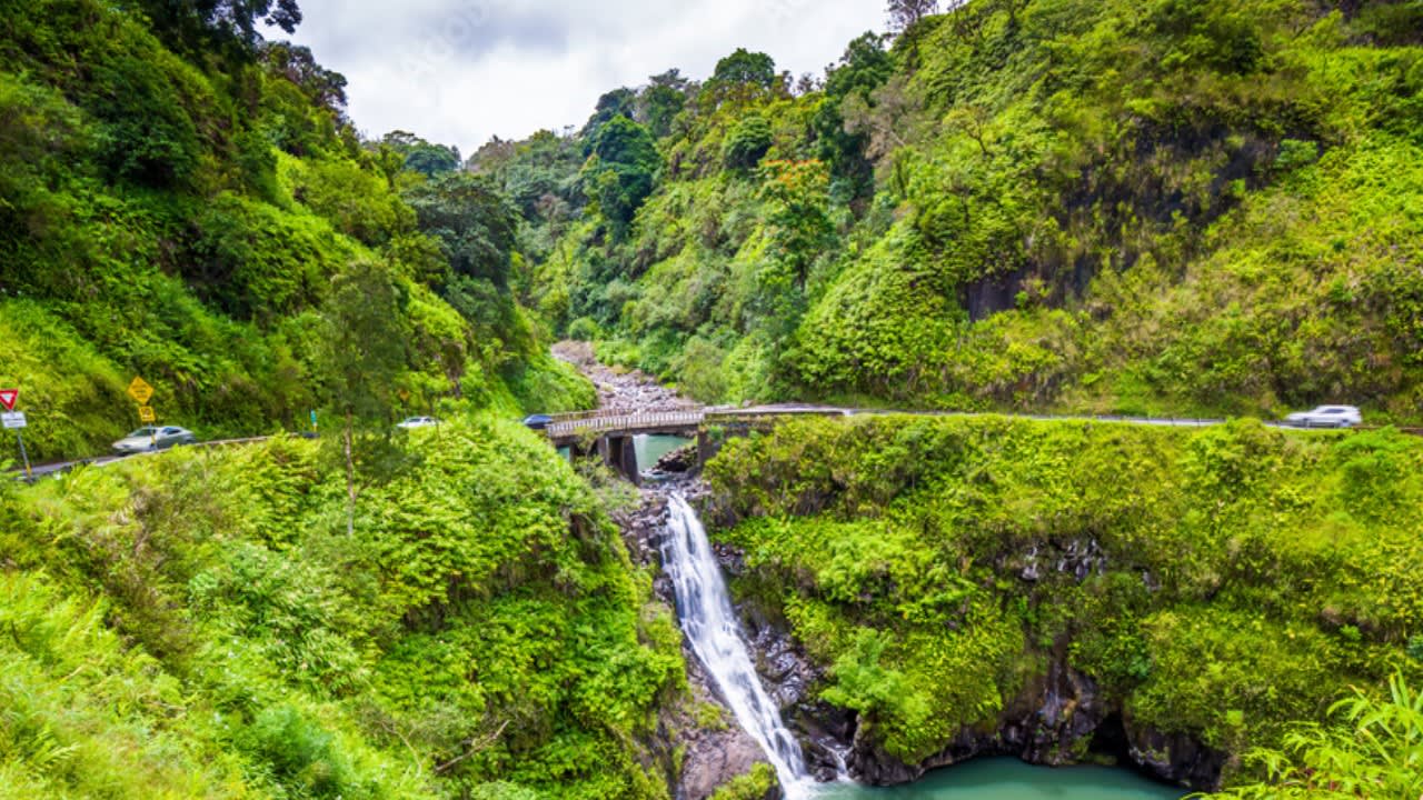 Scenic Road To Hana in Maui