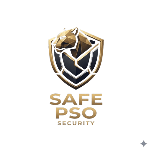 Safe PSO Security Logo - Armed Security Officers & Bouncer Services in Delhi NCR