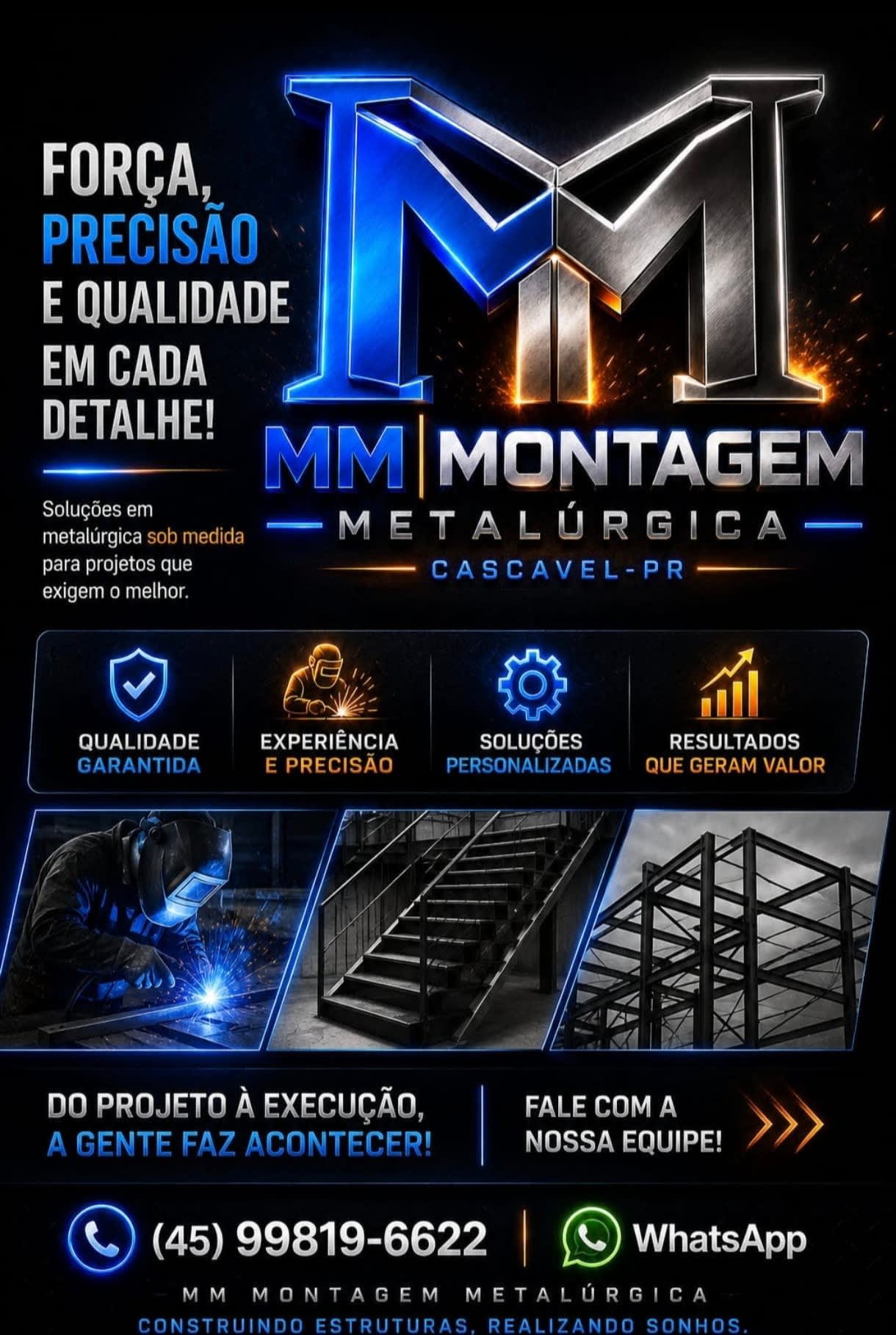 Mm Metalúrgica e Montagens Industriais