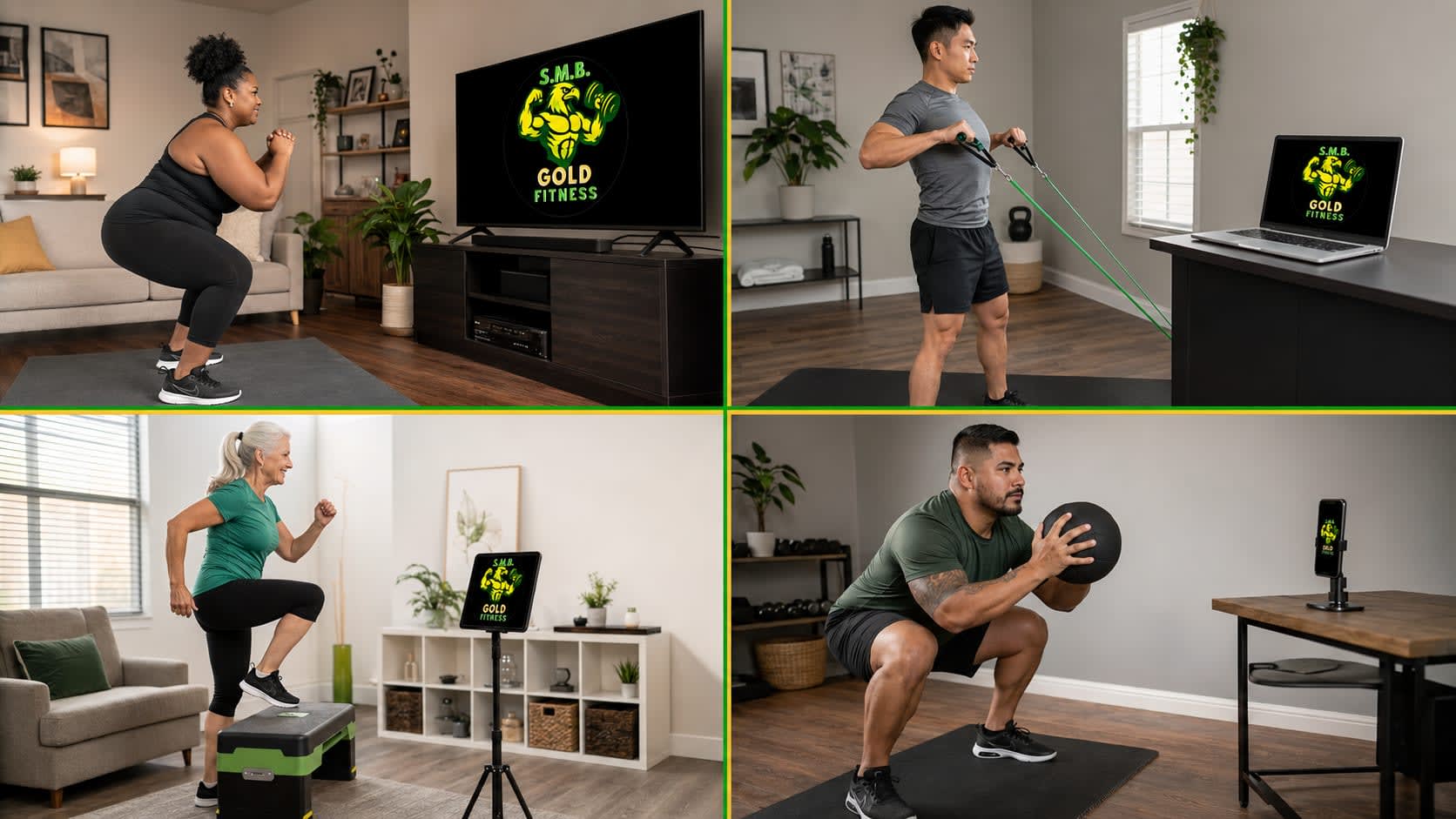 S.M.B. BOOT CAMP. GROUP VIRTUAL FITNESS.