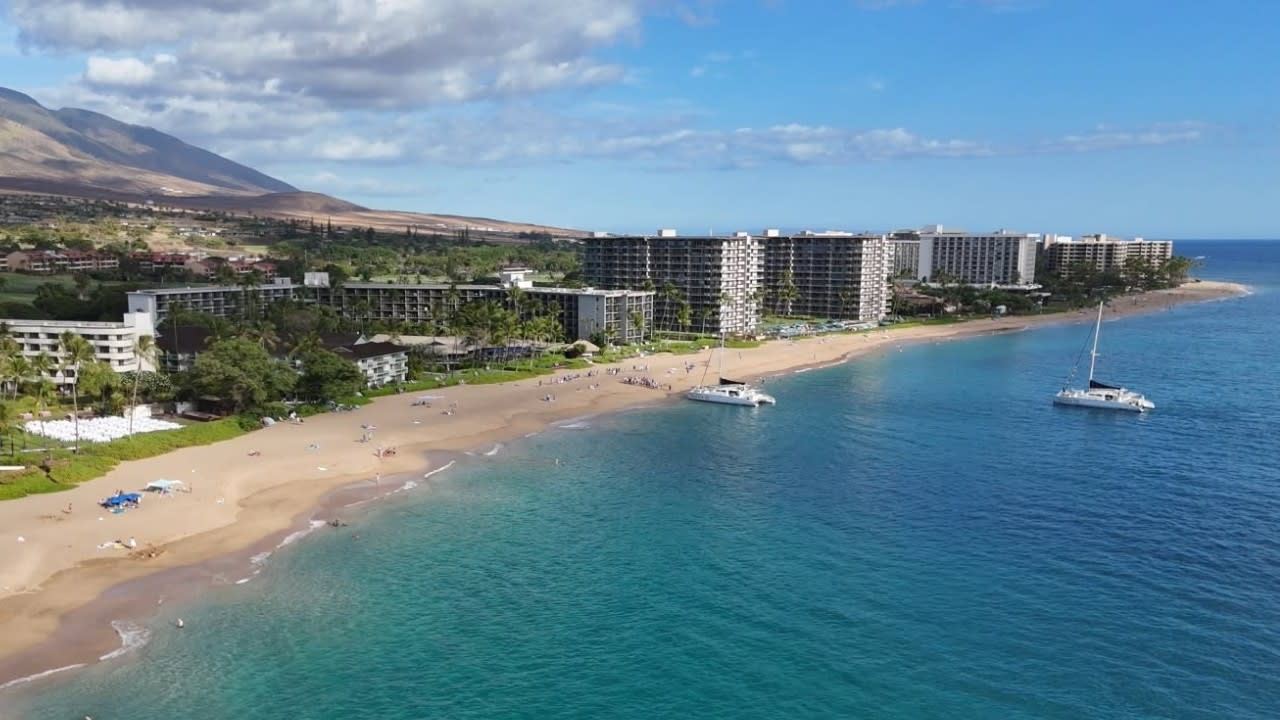 Ka'anapali Beach In Maui, Hawaii