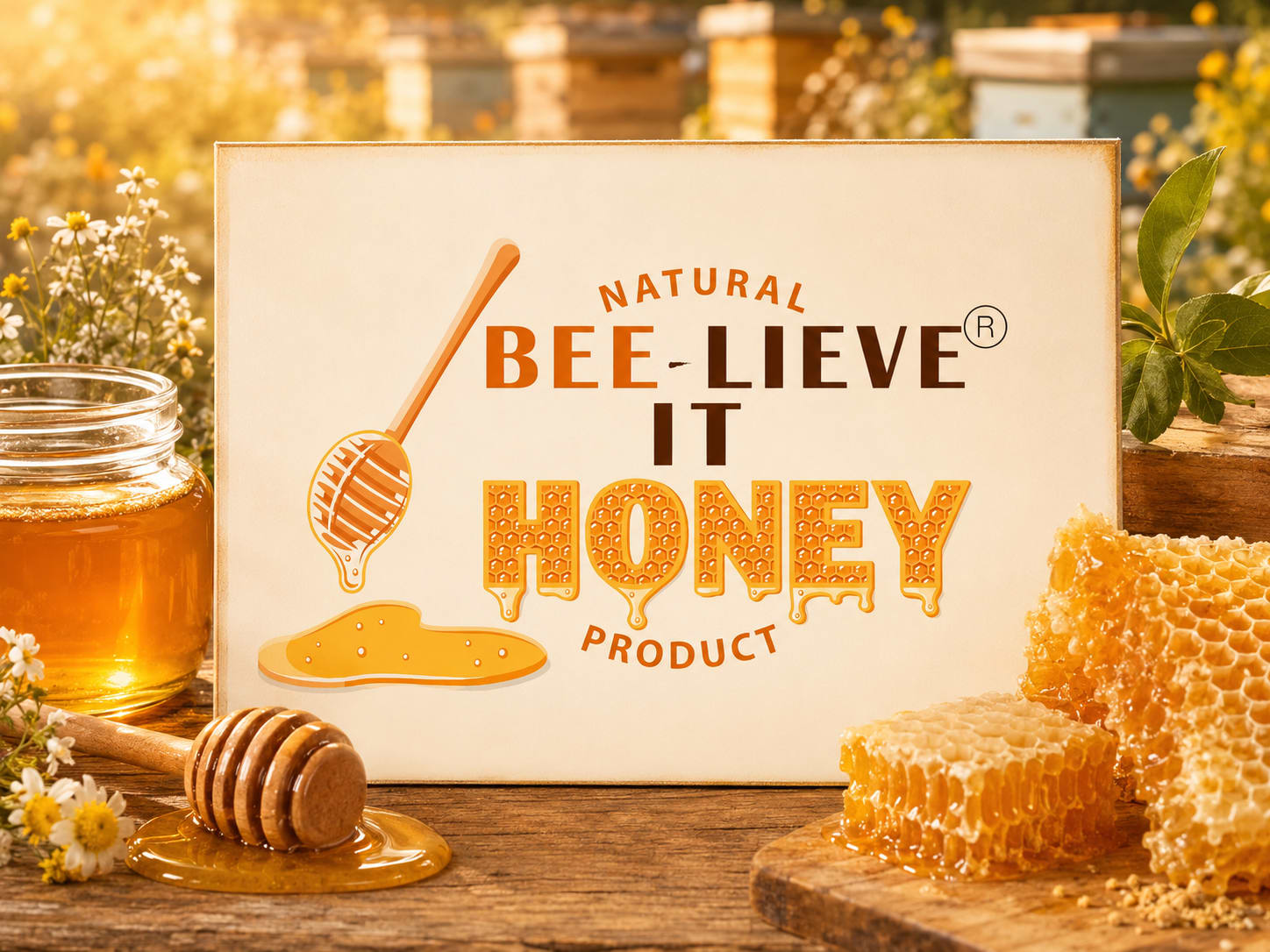Bee-Lieve It Honey
