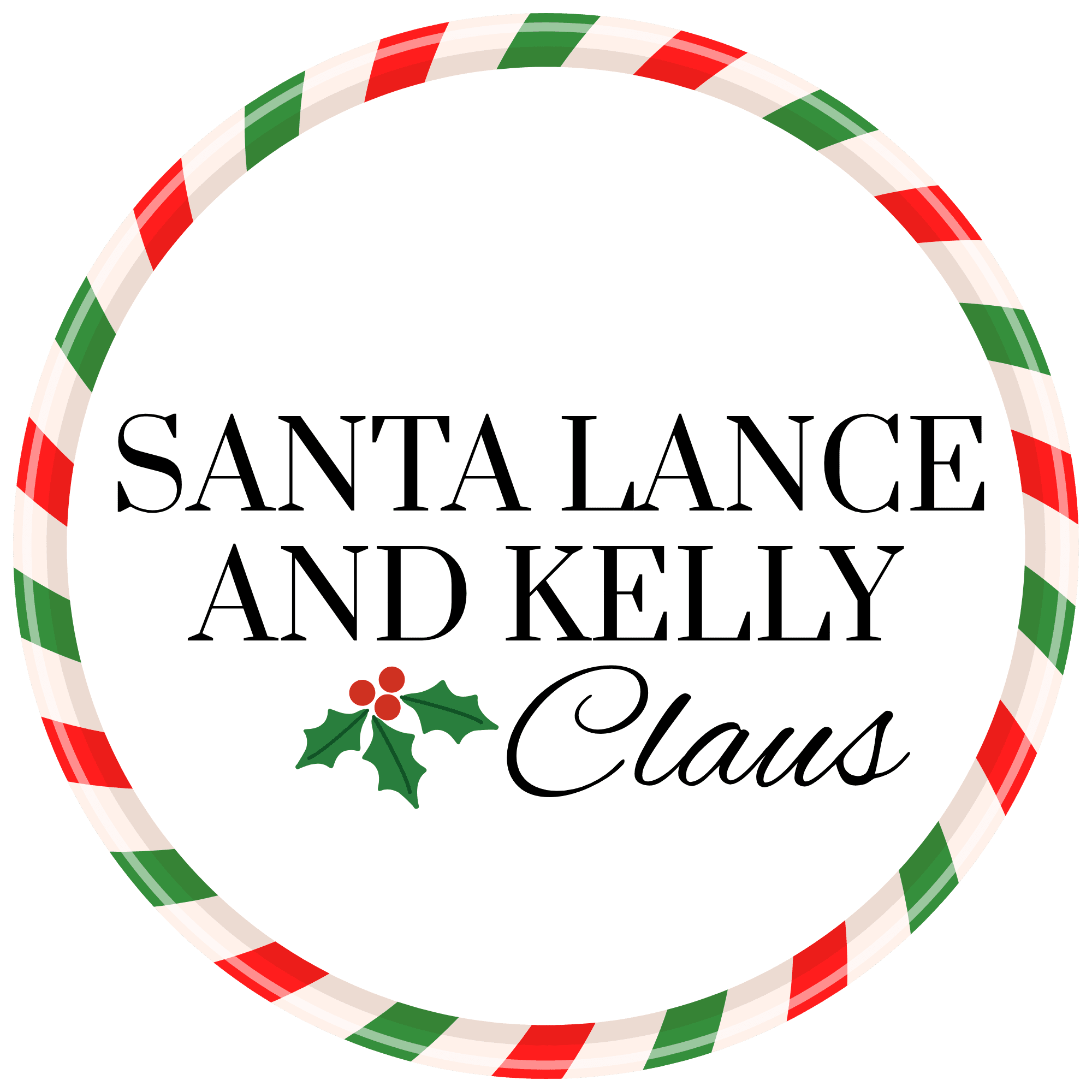 Santa Lance and Kelly Claus