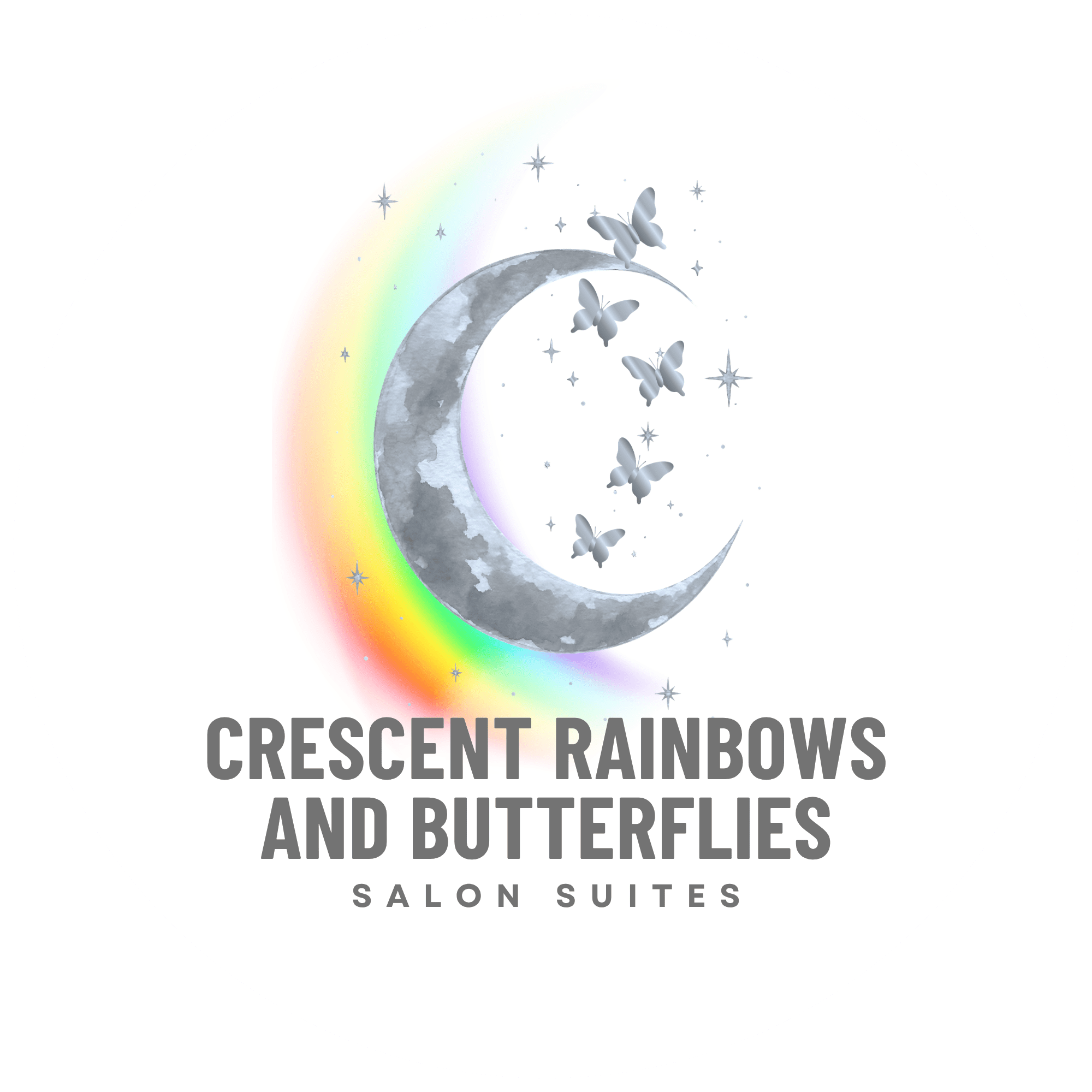 Crescent Rainbows and Butterflies Salon Suites