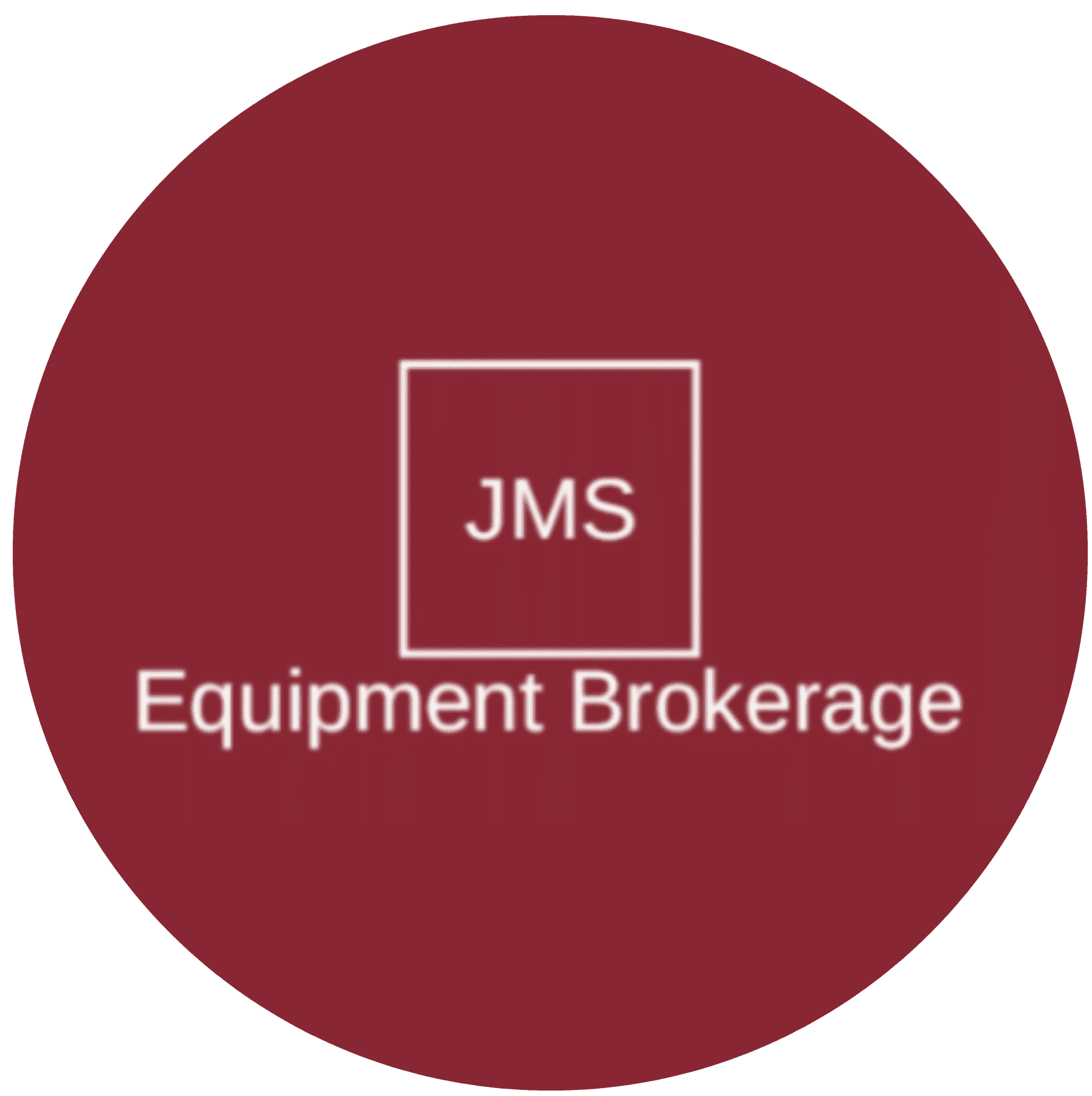 A circular logo for JMS Equipment Brokerage on a green background.