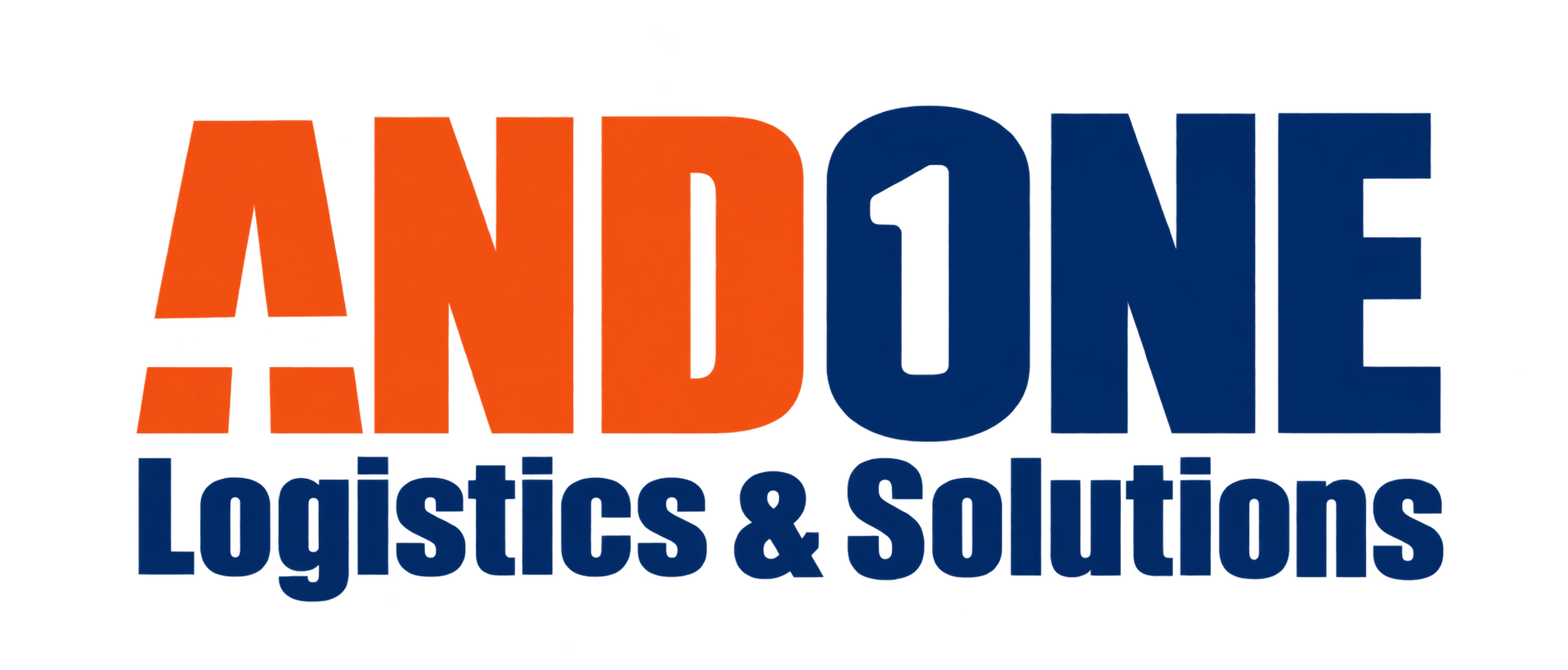 Logo for AndOne Logistics & Solutions on solid green background