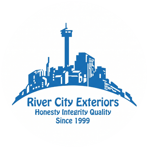 Logo for a company specializing in exterior home services.