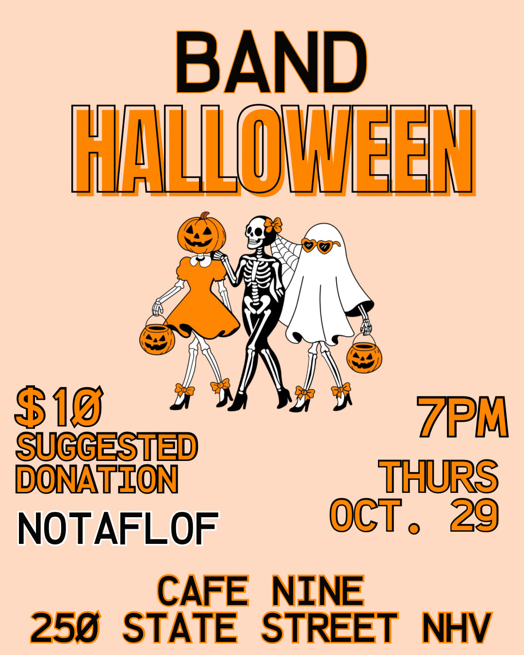 Band Halloween: Coat Drive & Fundraiser