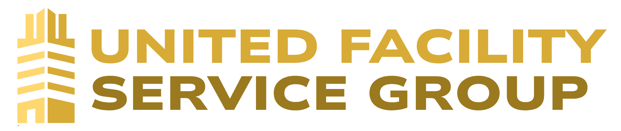 Corporate logo for United Facility Service Group on green background