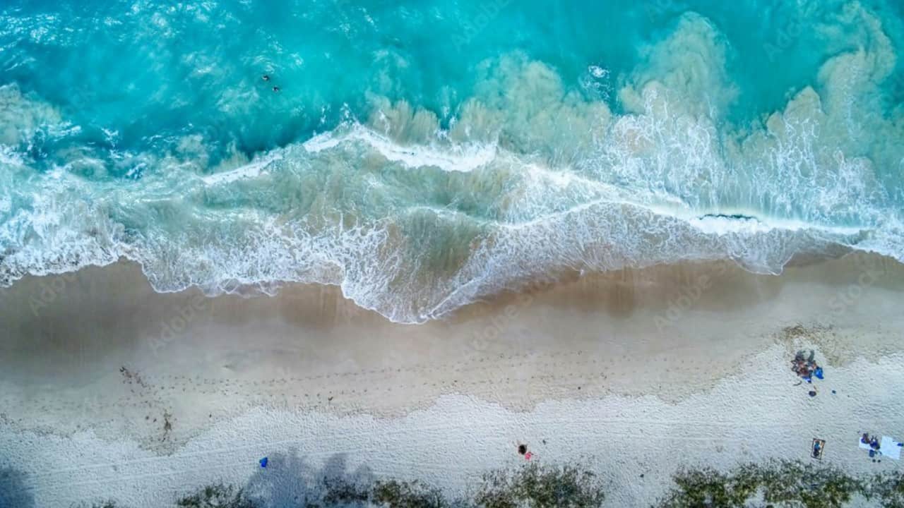 Maui beach line