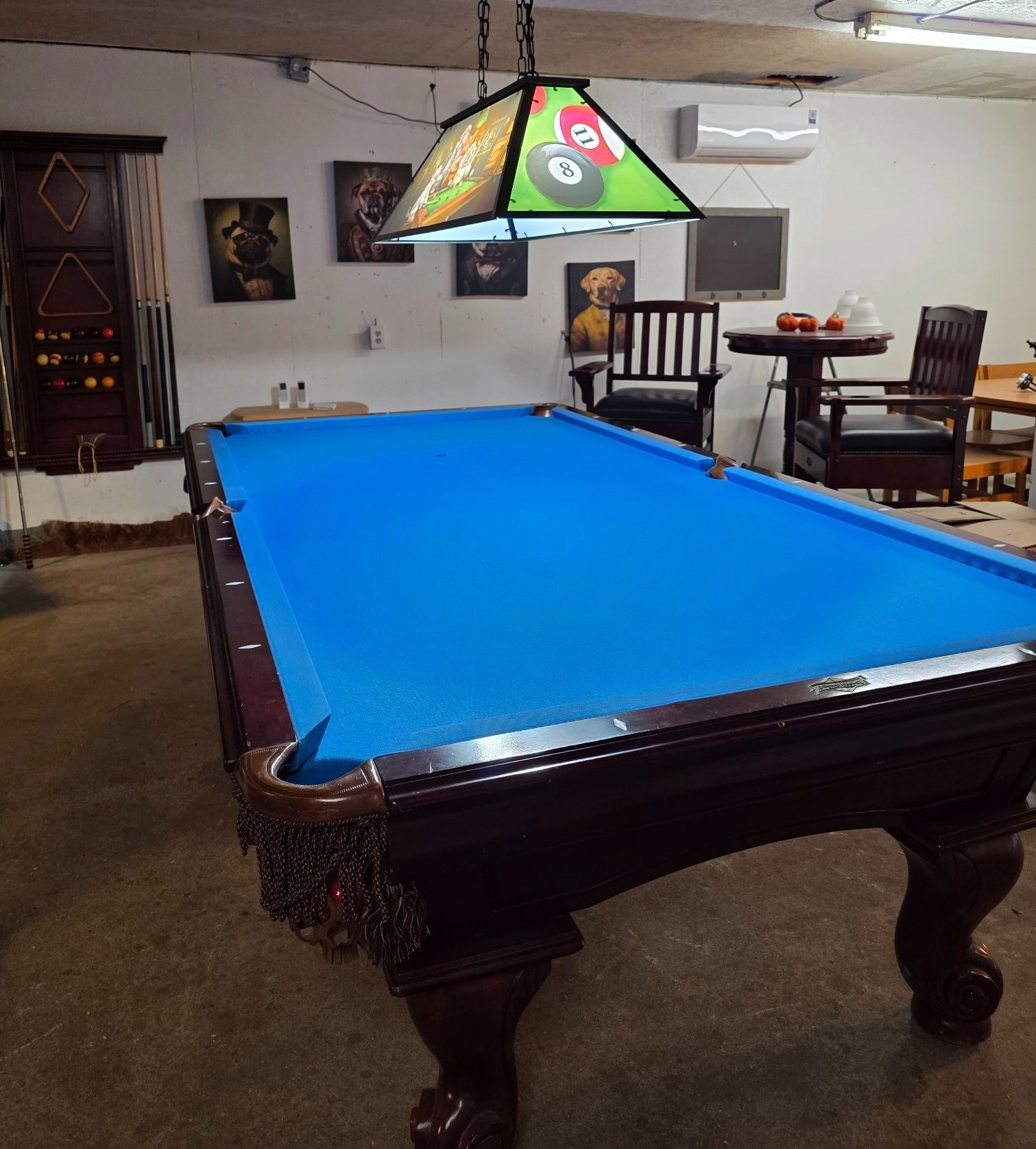 Pool table at The Station
